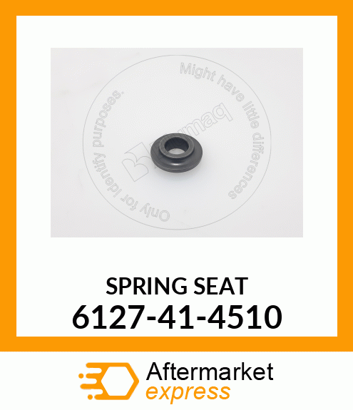 SEAT, SPRING UPPER 6D155-4 6127-41-4510