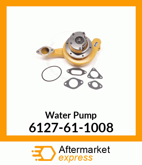 XWATER PUMP 6127-61-1008