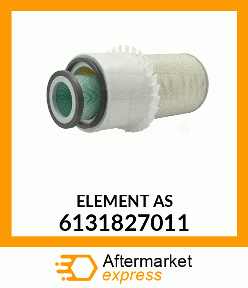 Spare part 6131-82-7011 + ELEMENT ASS'Y