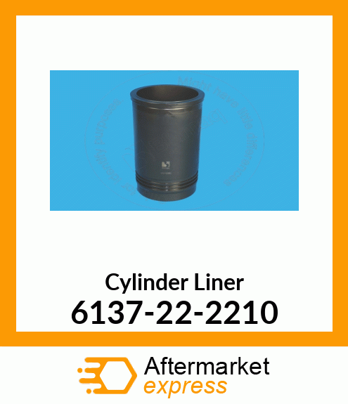LINER, CYLINDER S6D105 6137-22-2210