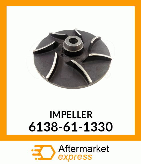 Spare part 6138-61-1330 + Impeller