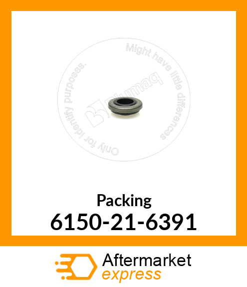 Spare part 6150-21-6391 + PACKING,(SEE FIG.A2060)