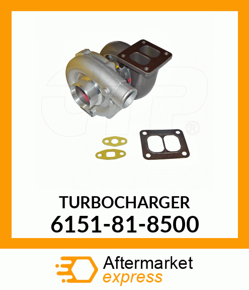 TURBOCHARGER, D65-12 6151-81-8500