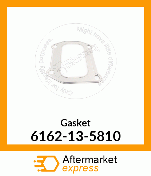 GASKET,EXHAUST MANIFOLD 6162-13-5810