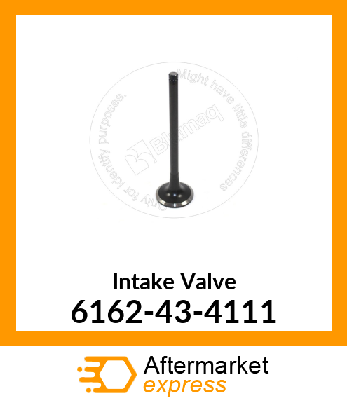 VALVE, INTAKE 6162-43-4111