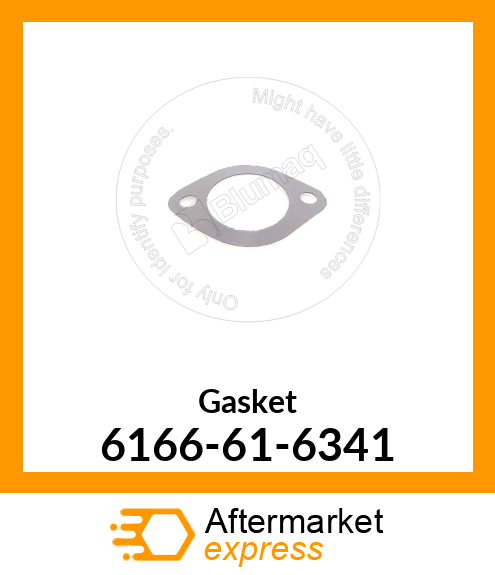 Spare part 6166-61-6341 + GASKET (K1)