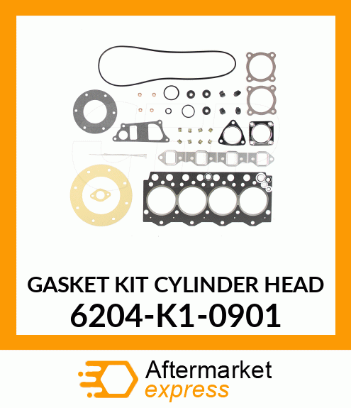 Spare part 6204-K1-0901 + GASKET KIT,CYLINDER HEAD