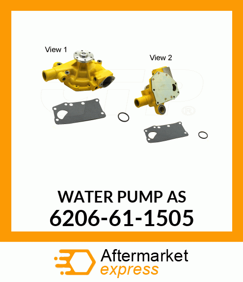 WATER PUMP 6206-61-1505