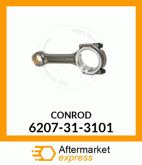 Spare part 6207-31-3101 + CONNECTING ROD S6D95L