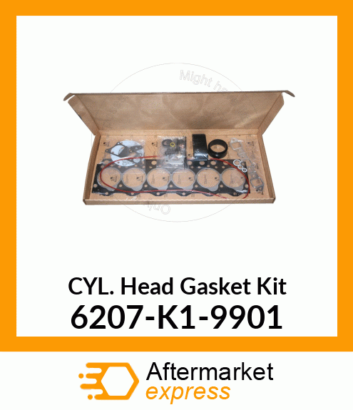 Spare part 6207K19901 + GASKET KIT,CYLINDER HEAD