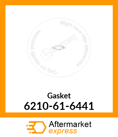 GASKET,(FOR HD325?HM400?WT800)(A5010) 6210616441