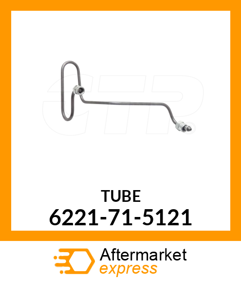 Spare part 6221-71-5121 + TUBE,INJECTION? NO.2