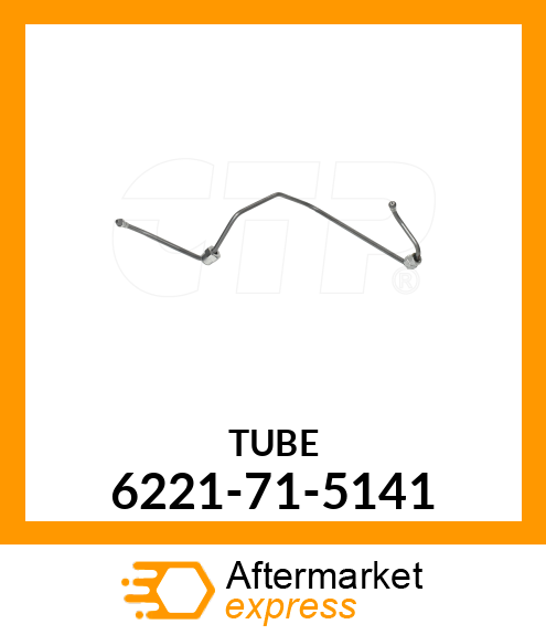 Spare part 6221-71-5141 + TUBE,INJECTION? NO.4