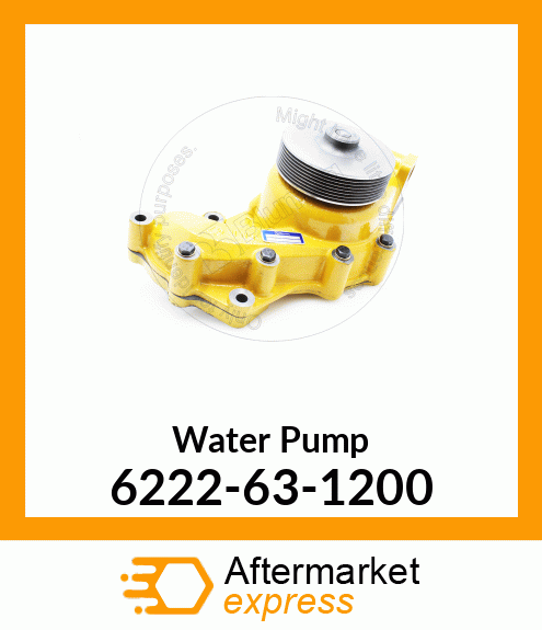 PUMP, WATER 6222-63-1200