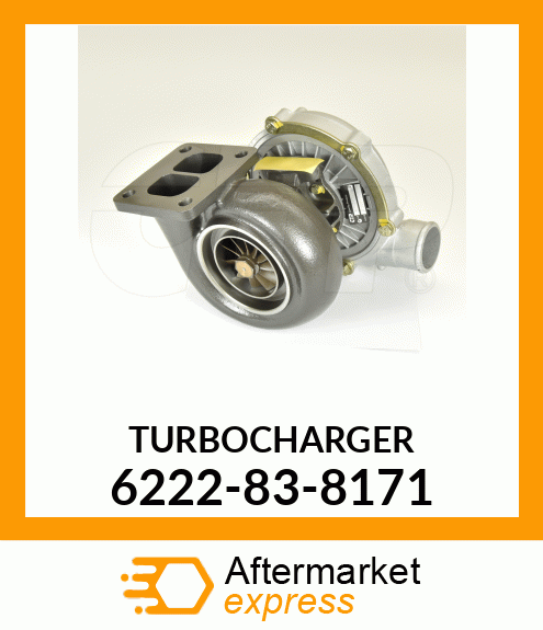 TURBOCHARGER, PC300-6 6222-83-8171