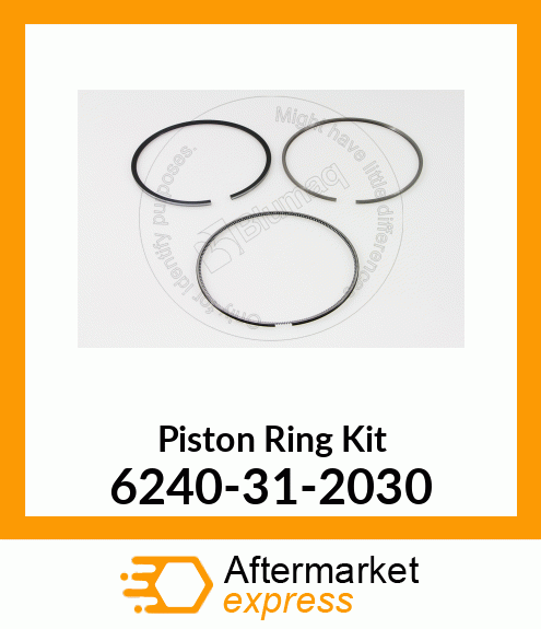 Spare part 6240312030 + PISTON RING ASSEMBLY