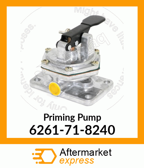 PRIMING PUMP ASSY 6261718240