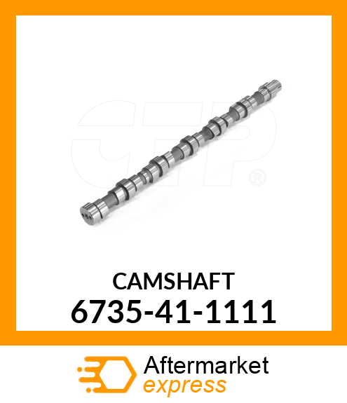 Spare part 6735-41-1111 + CAMSHAFT