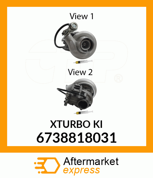 KIT,TURBOCHARGER 6738-81-8031