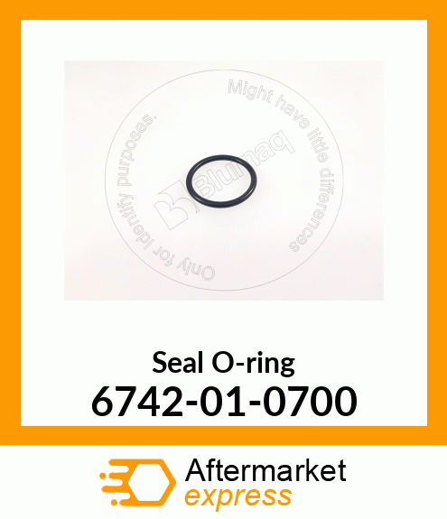 Spare part 6742010700 + SEAL, O-RING