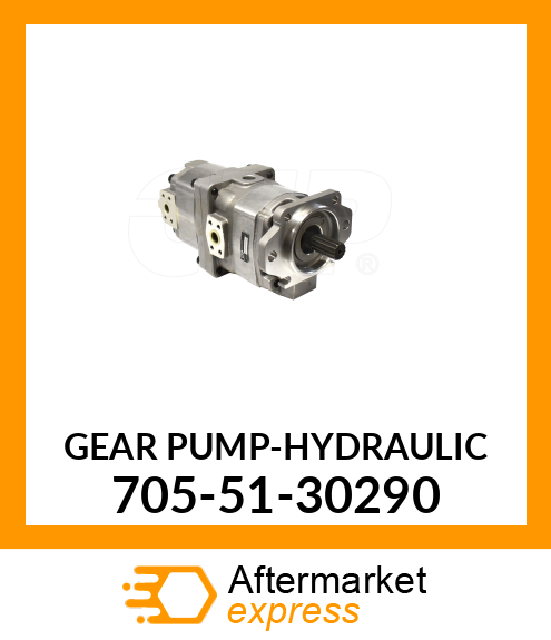 PUMP, HYDRAULIC 705-51-30290