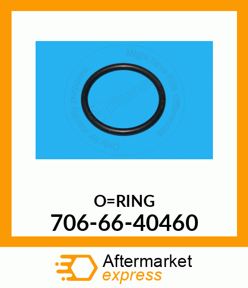 O-ring 706-66-40460