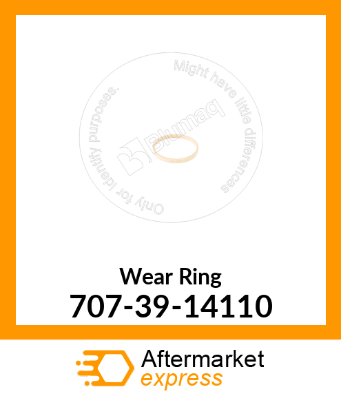 RING,WEAR (KIT) 707-39-14110