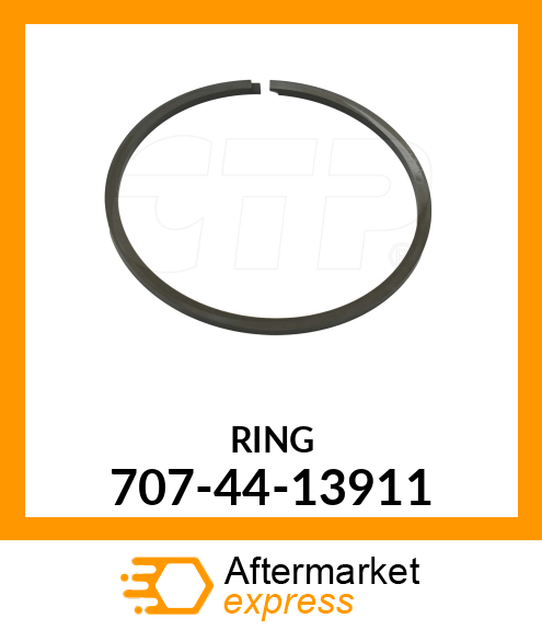 Spare part 707-44-13911 + RING (KIT)