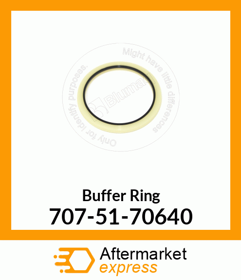 Spare part 7075170640 + RING,BUFFER (KIT)