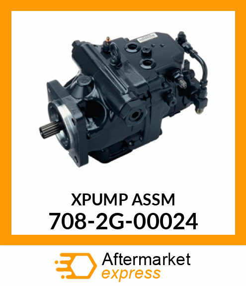 MAIN HYDRAULIC PUMP 708-2G-00024