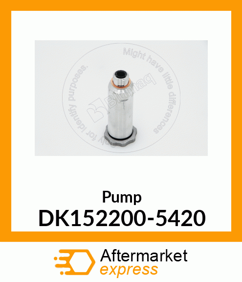 Spare part DK1522005420 + PUMP,PRIMING