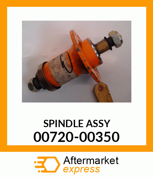 SPINDLE ASSY 00720-00350