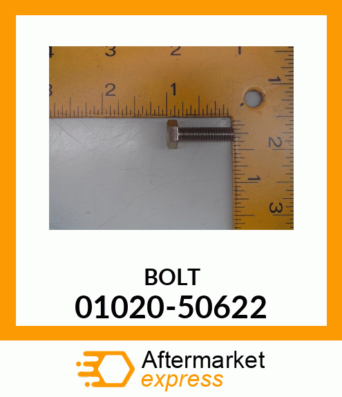 BOLT 01020-50622