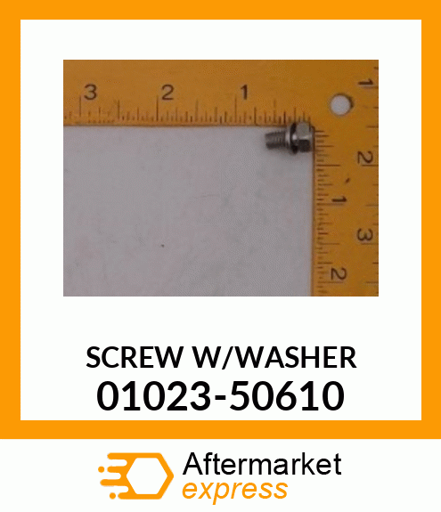 SCREW_W/WSHR 01023-50610