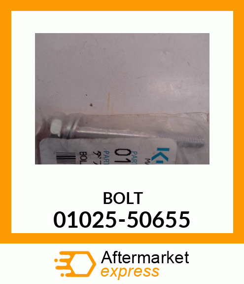 BOLT 01025-50655