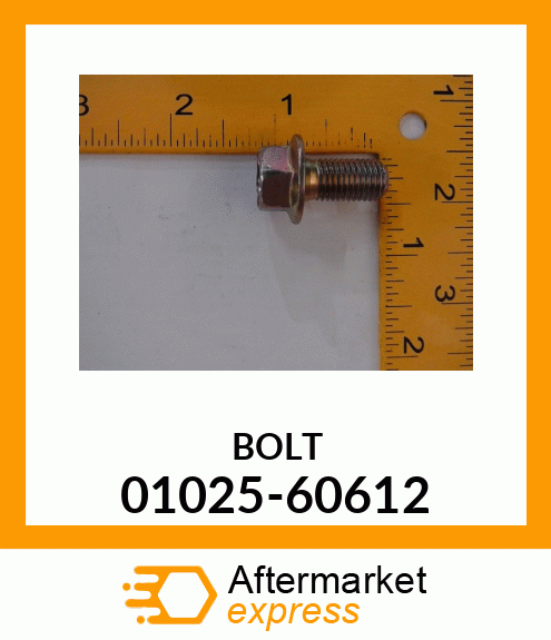 BOLT 01025-60612