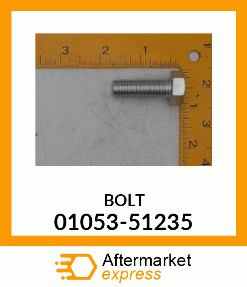 BOLT 01053-51235