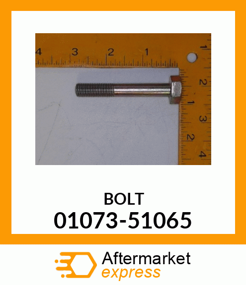 BOLT 01073-51065