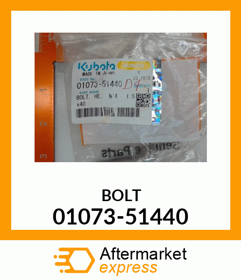 BOLT 01073-51440