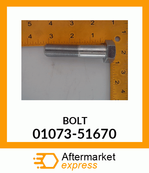 BOLT 01073-51670