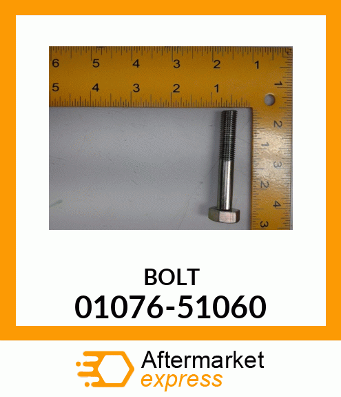 BOLT 01076-51060