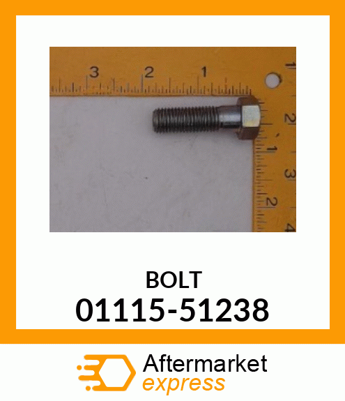 BOLT 01115-51238