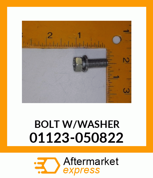 BOLT_W/WASHER 01123-050822