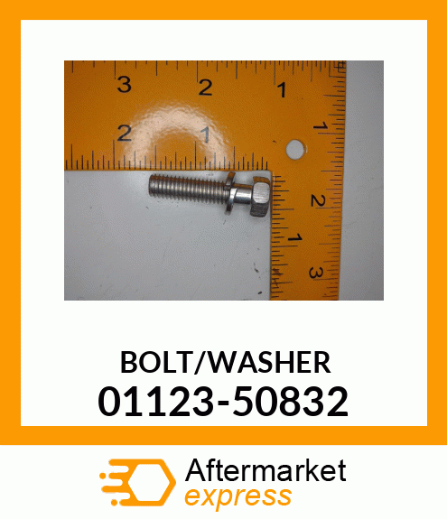 BOLT/WASHER 01123-50832