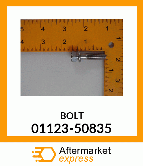 BOLT 01123-50835