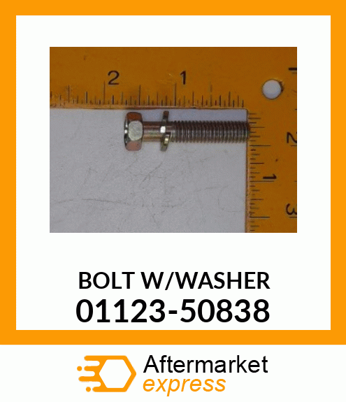 BOLT 01123-50838