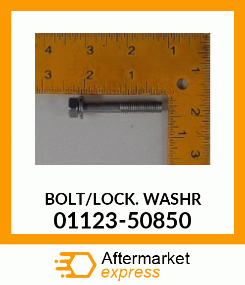 BOLT/LOCKWASHR_ 01123-50850