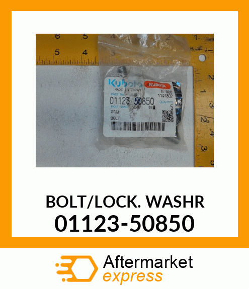 BOLT/LOCKWASHR_ 01123-50850