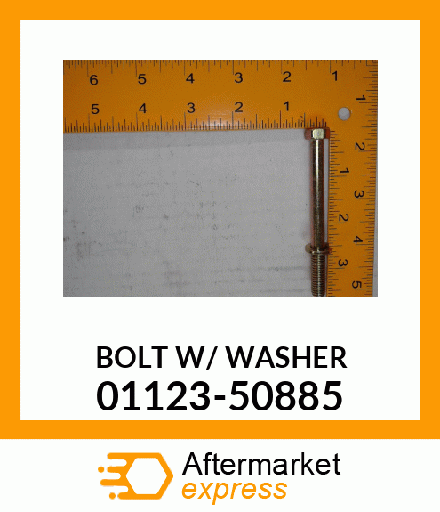 BOLT/WASHER 01123-50885