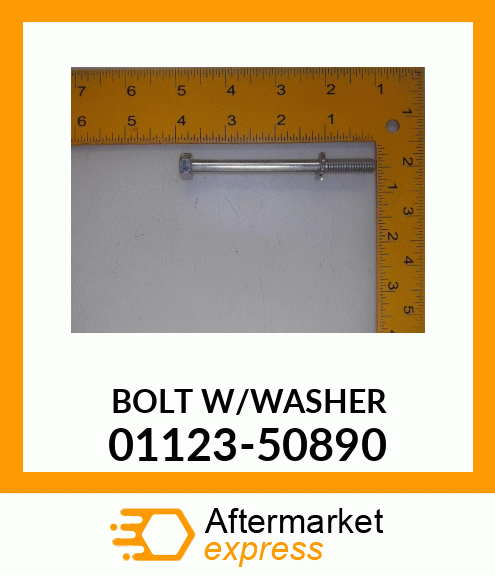 BOLT_W/WASHER 01123-50890